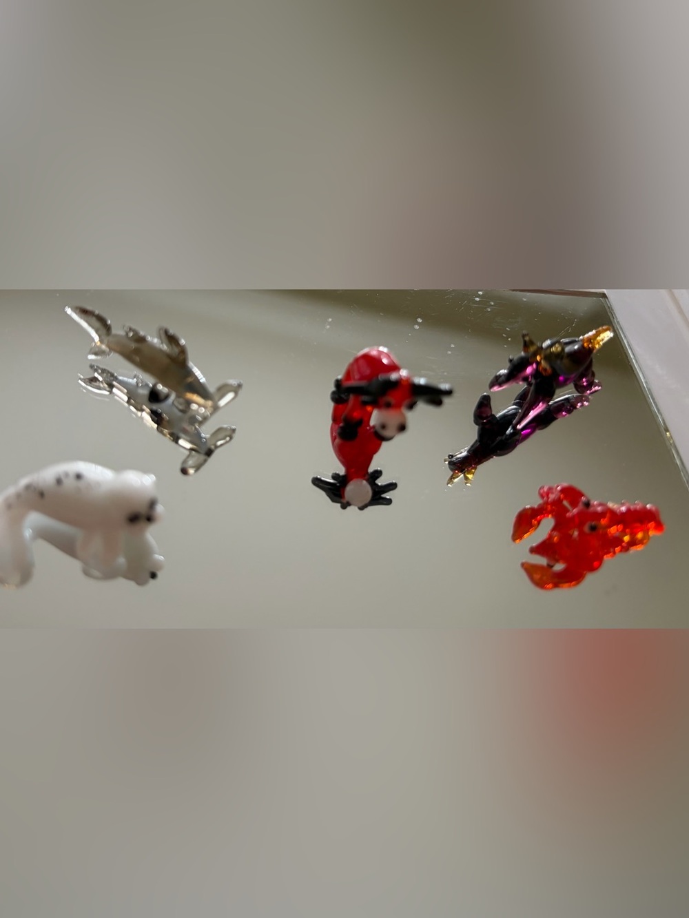 Miniature Glass Figurines assortment